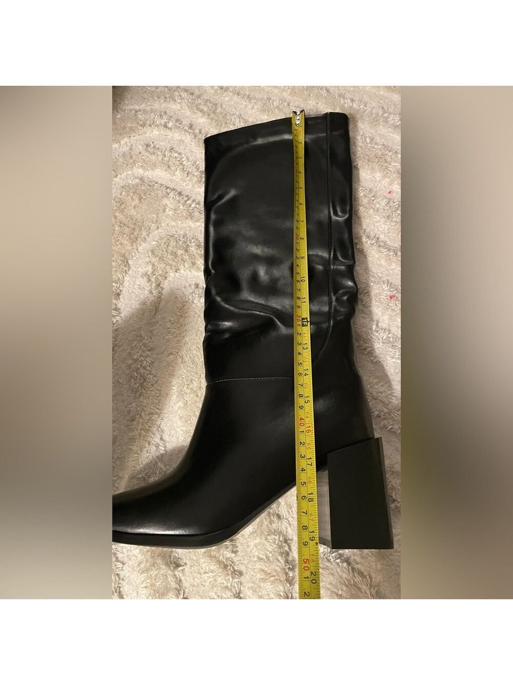 Black Knee High Women's Boots - Picture 12 of 15